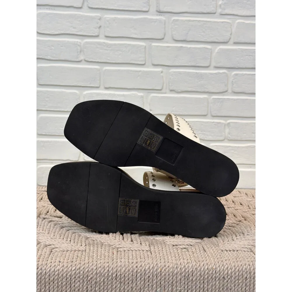 Dolce Vita cream leather